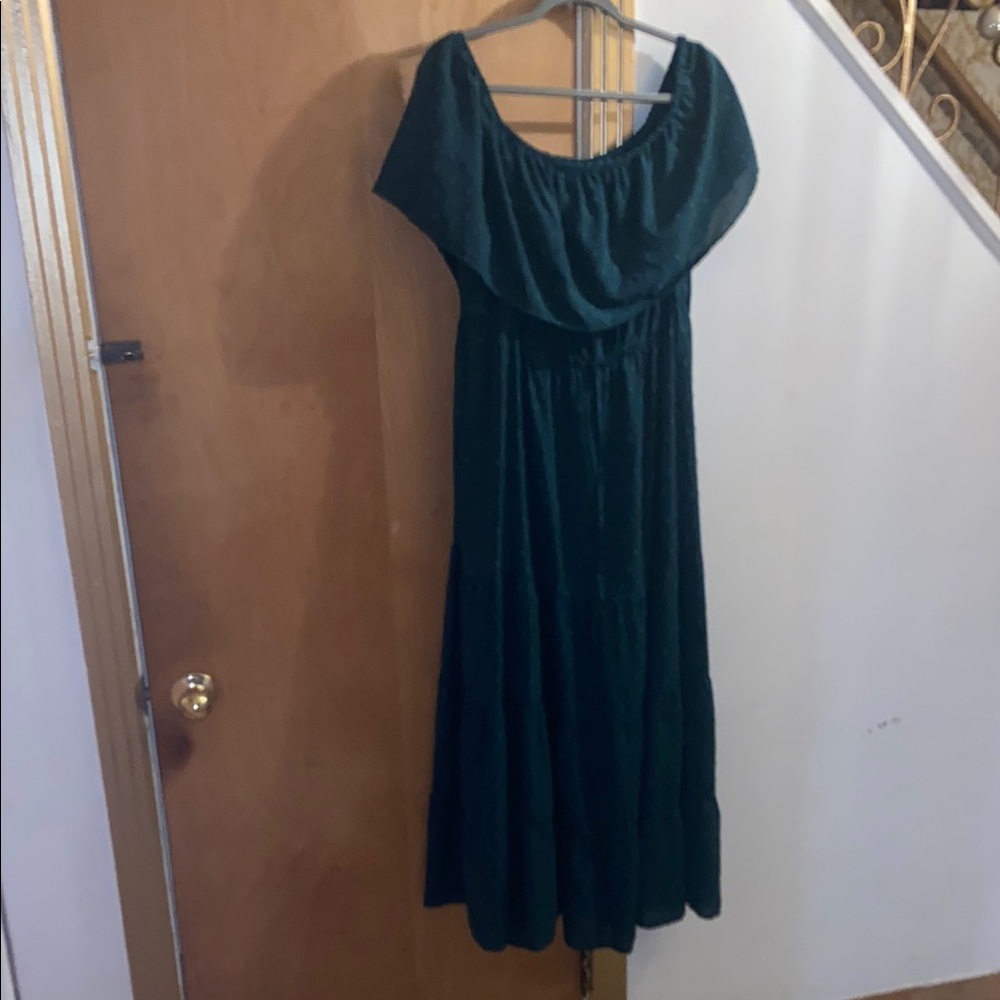 Elegant Black Off-Shoulder Dress